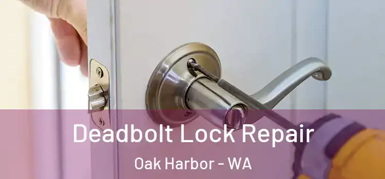 Deadbolt Lock Repair Oak Harbor - WA